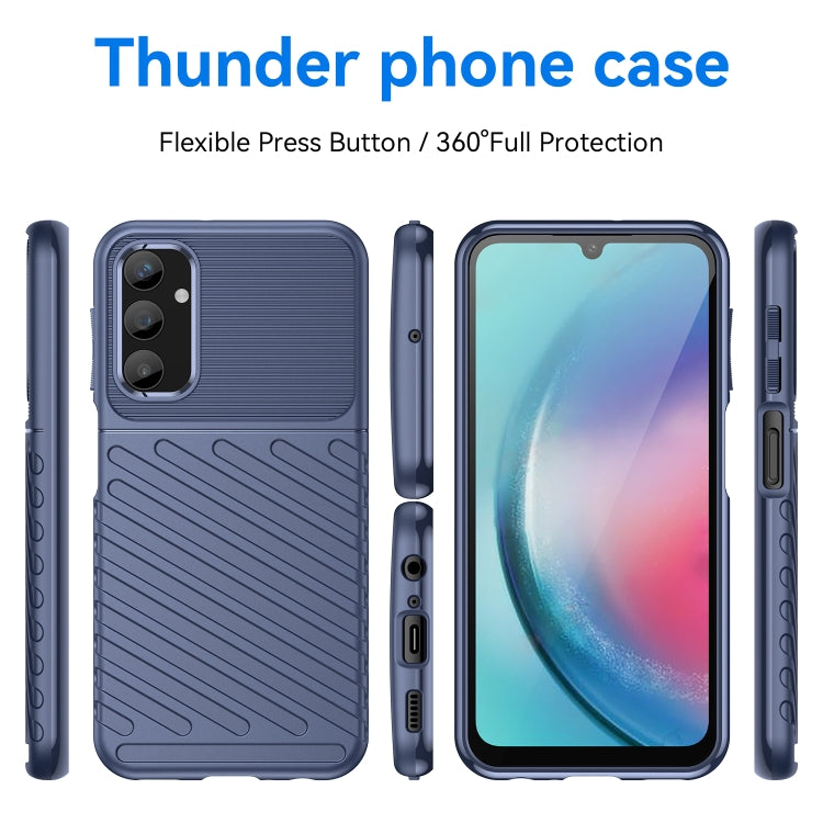 For Samsung Galaxy A25 5G Thunderbolt Shockproof TPU Phone Case
