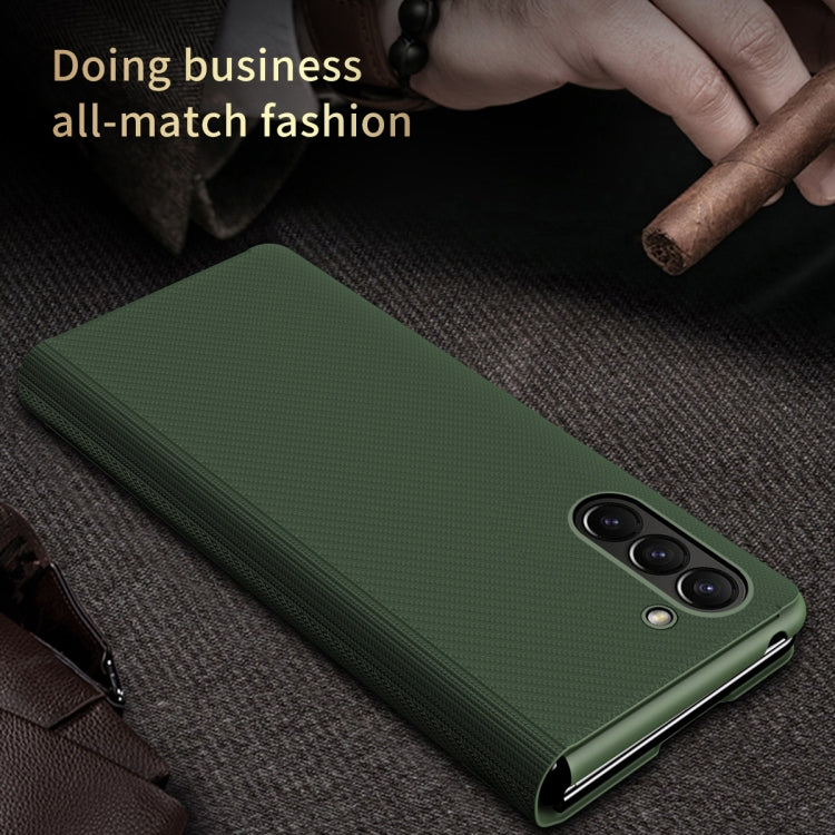 For Samsung Galaxy Z Fold5 Kevlar Full Coverage Shockproof Phone Case