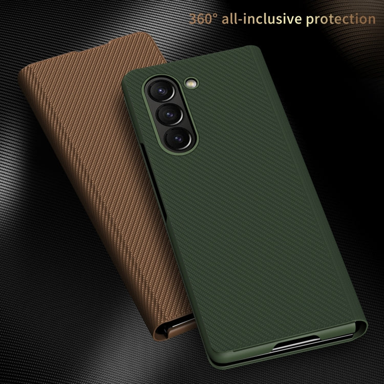 For Samsung Galaxy Z Fold5 Kevlar Full Coverage Shockproof Phone Case