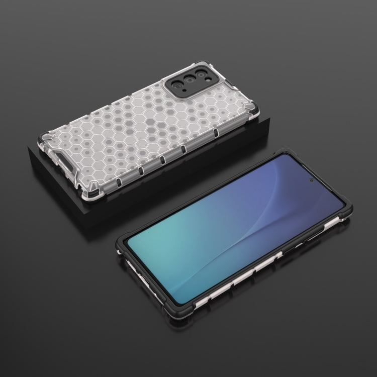 For Samsung Galaxy Note 20 Shockproof Honeycomb PC + TPU Protective Case