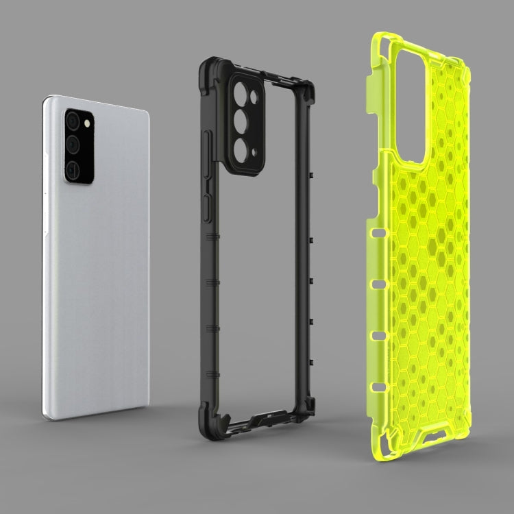 For Samsung Galaxy Note 20 Shockproof Honeycomb PC + TPU Protective Case