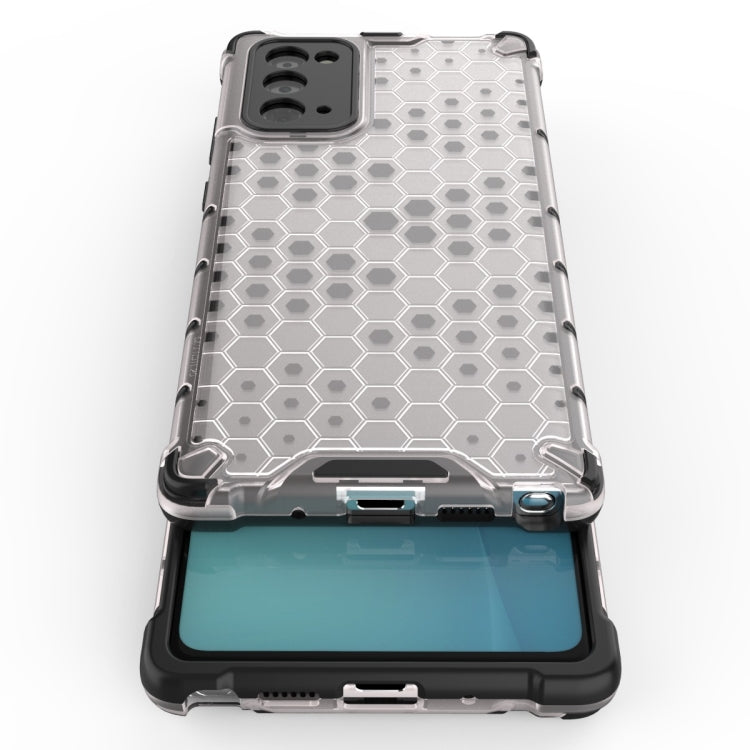 For Samsung Galaxy Note 20 Shockproof Honeycomb PC + TPU Protective Case