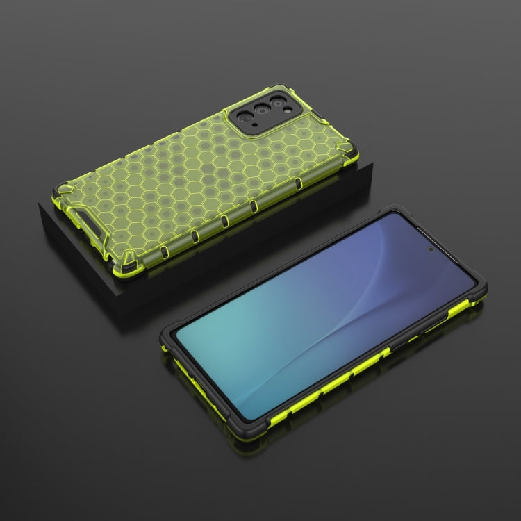 For Samsung Galaxy Note 20 Shockproof Honeycomb PC + TPU Protective Case