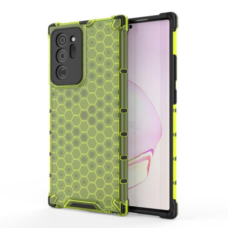 For Samsung Galaxy Note20 Ultra Shockproof Honeycomb PC + TPU Protective Case