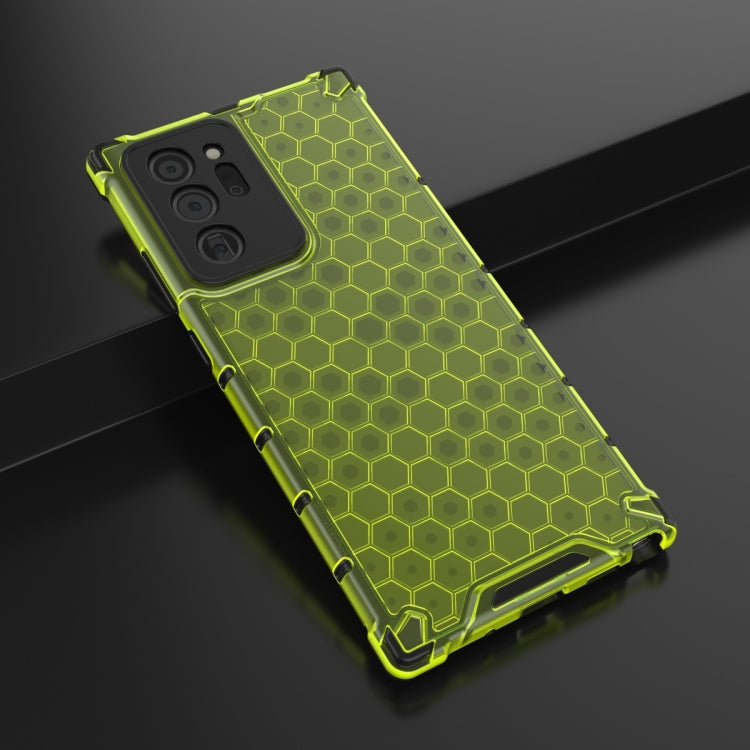 For Samsung Galaxy Note20 Ultra Shockproof Honeycomb PC + TPU Protective Case