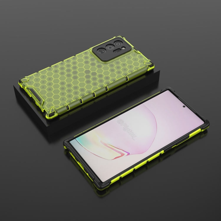 For Samsung Galaxy Note20 Ultra Shockproof Honeycomb PC + TPU Protective Case