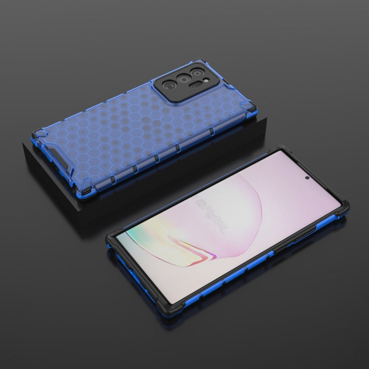 For Samsung Galaxy Note20 Ultra Shockproof Honeycomb PC + TPU Protective Case