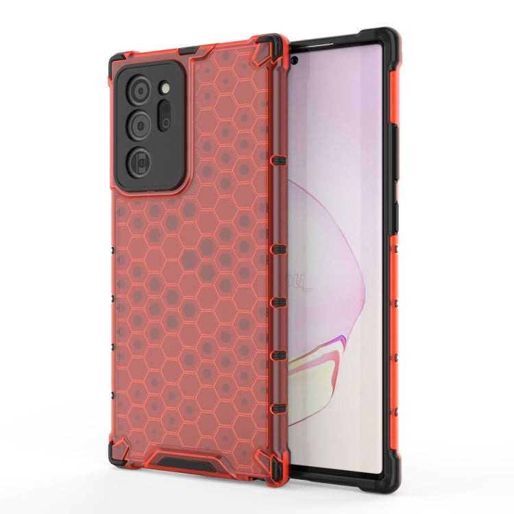 For Samsung Galaxy Note20 Ultra Shockproof Honeycomb PC + TPU Protective Case