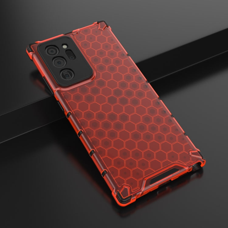 For Samsung Galaxy Note20 Ultra Shockproof Honeycomb PC + TPU Protective Case