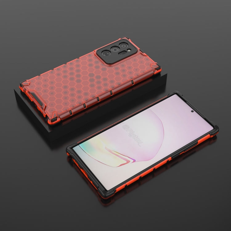 For Samsung Galaxy Note20 Ultra Shockproof Honeycomb PC + TPU Protective Case