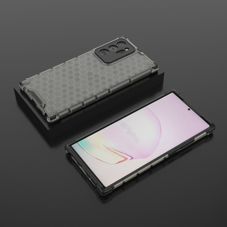 For Samsung Galaxy Note20 Ultra Shockproof Honeycomb PC + TPU Protective Case