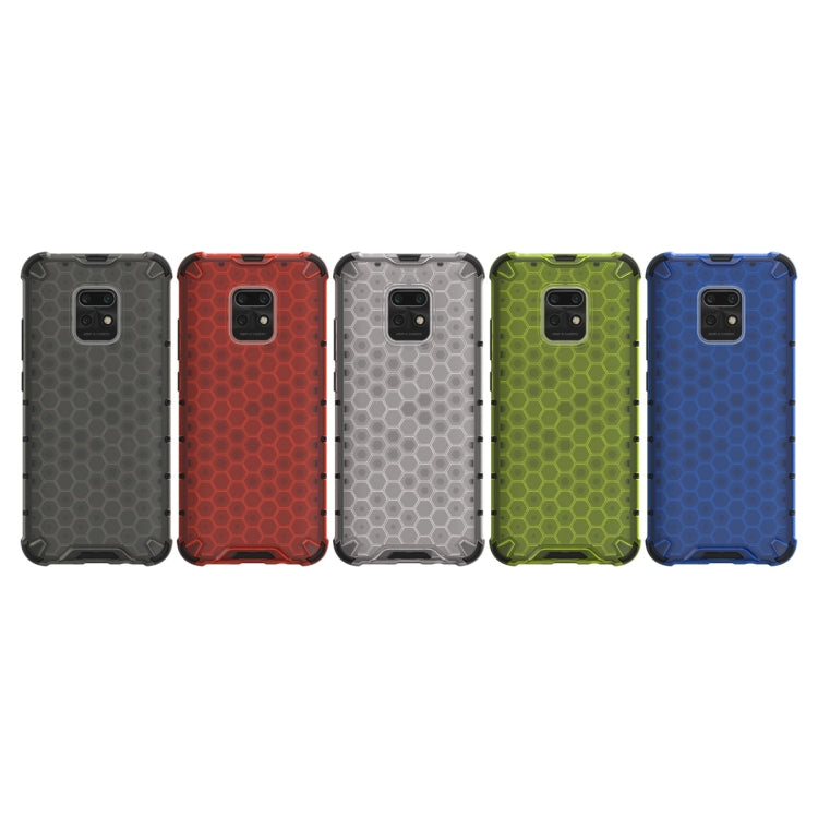 For Xiaomi Redmi 10X 5G Shockproof Honeycomb PC + TPU Protective Case