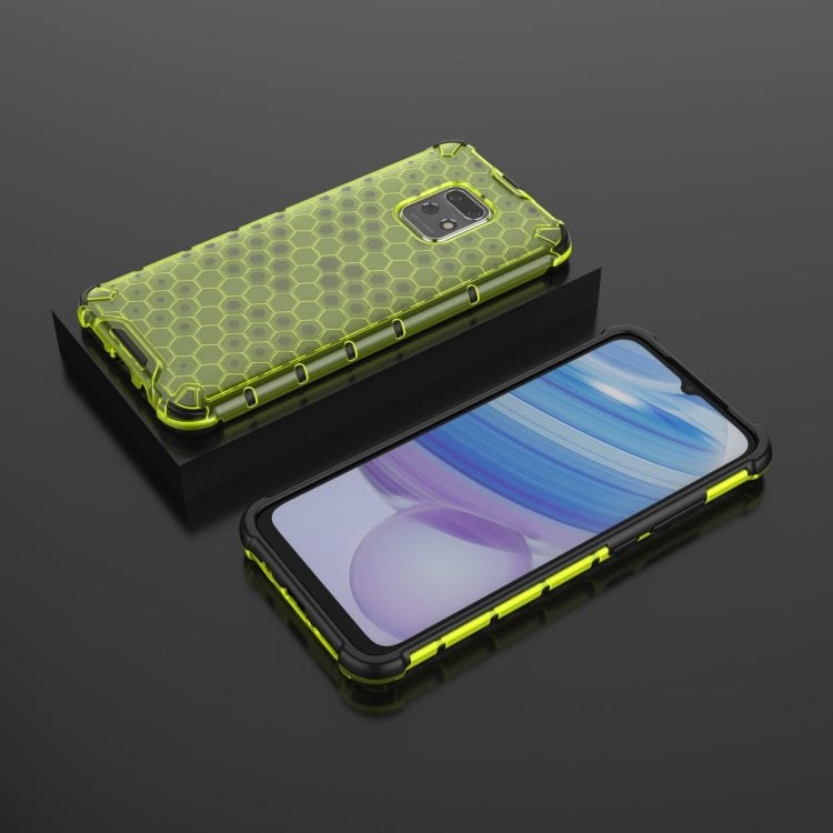 For Xiaomi Redmi 10X 5G Shockproof Honeycomb PC + TPU Protective Case