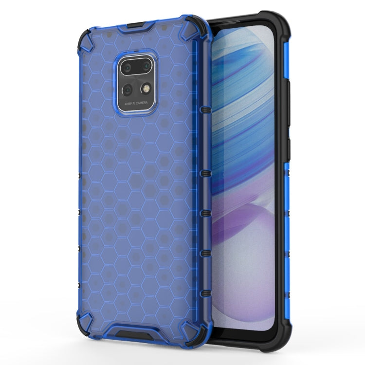 For Xiaomi Redmi 10X 5G Shockproof Honeycomb PC + TPU Protective Case