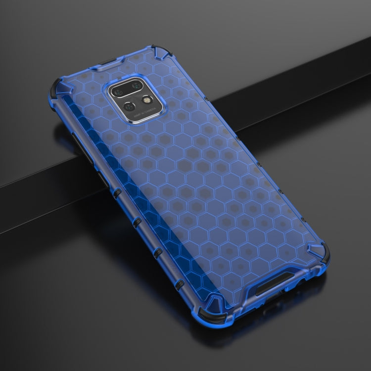 For Xiaomi Redmi 10X 5G Shockproof Honeycomb PC + TPU Protective Case