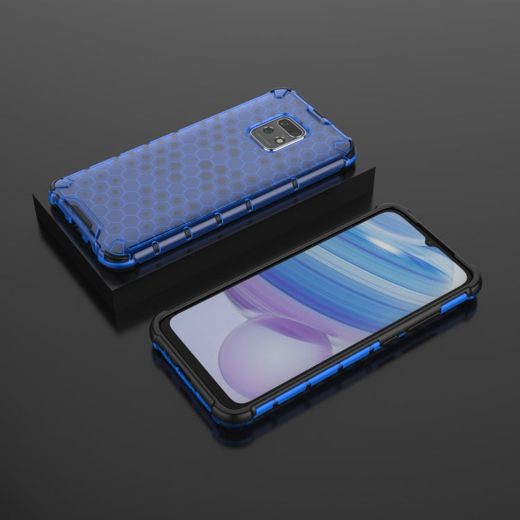For Xiaomi Redmi 10X 5G Shockproof Honeycomb PC + TPU Protective Case