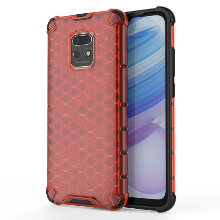 For Xiaomi Redmi 10X 5G Shockproof Honeycomb PC + TPU Protective Case