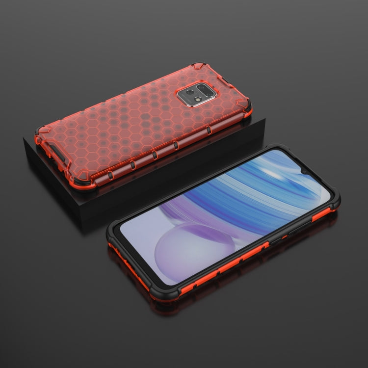 For Xiaomi Redmi 10X 5G Shockproof Honeycomb PC + TPU Protective Case