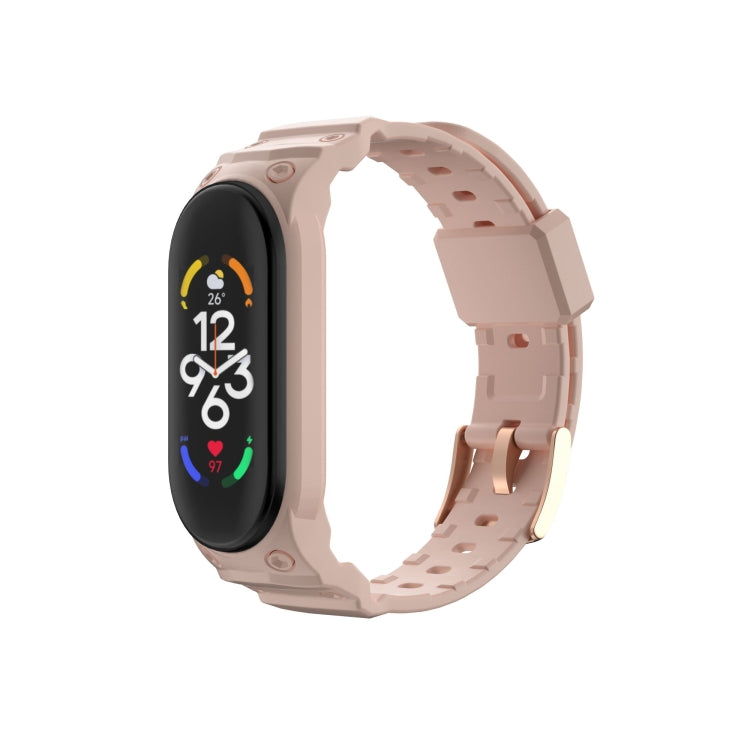 For Xiaomi Mi Band 7 / 6 / 5 Integrated TPU Watch Band