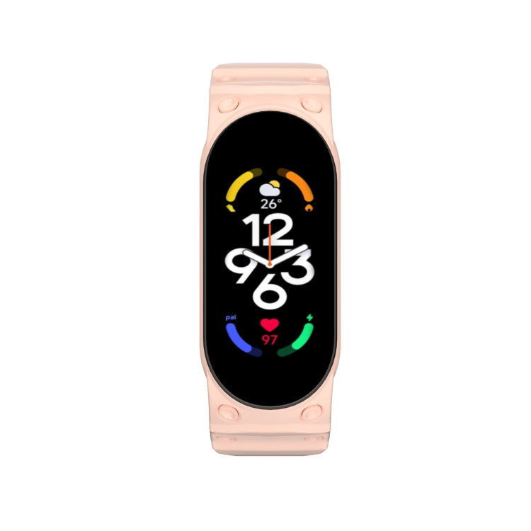 For Xiaomi Mi Band 7 / 6 / 5 Integrated TPU Watch Band