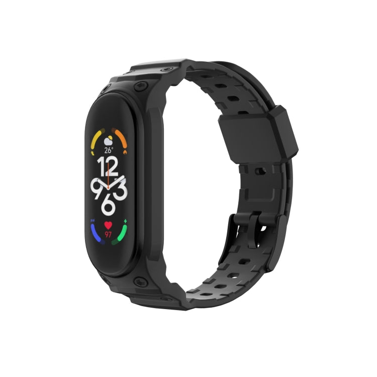 For Xiaomi Mi Band 7 / 6 / 5 Integrated TPU Watch Band