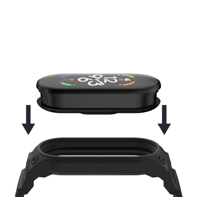 For Xiaomi Mi Band 7 / 6 / 5 Integrated TPU Watch Band