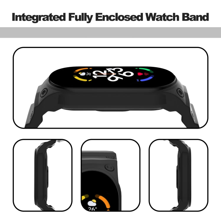 For Xiaomi Mi Band 7 / 6 / 5 Integrated TPU Watch Band