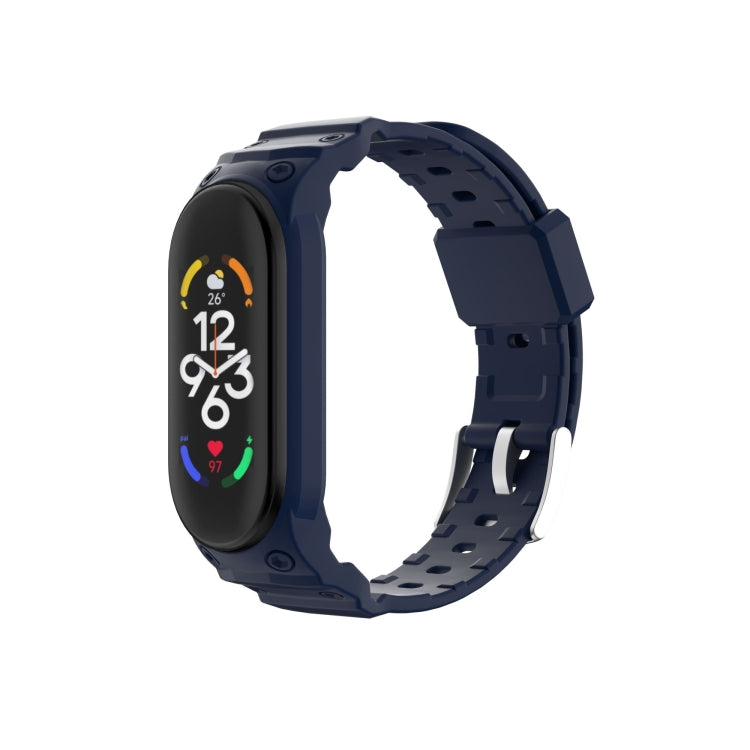 For Xiaomi Mi Band 7 / 6 / 5 Integrated TPU Watch Band