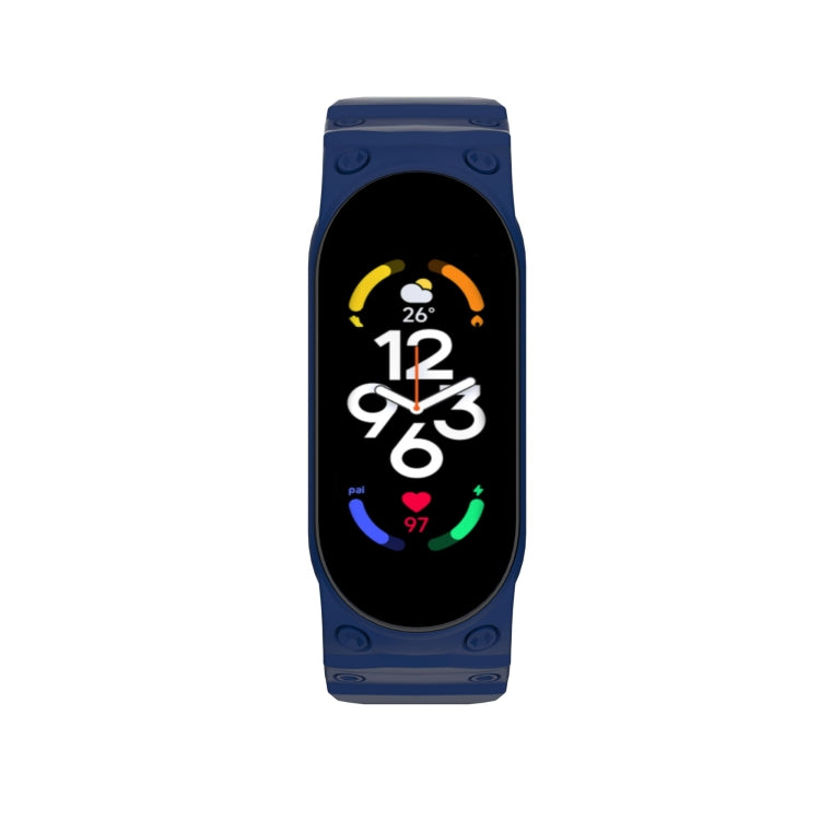 For Xiaomi Mi Band 7 / 6 / 5 Integrated TPU Watch Band