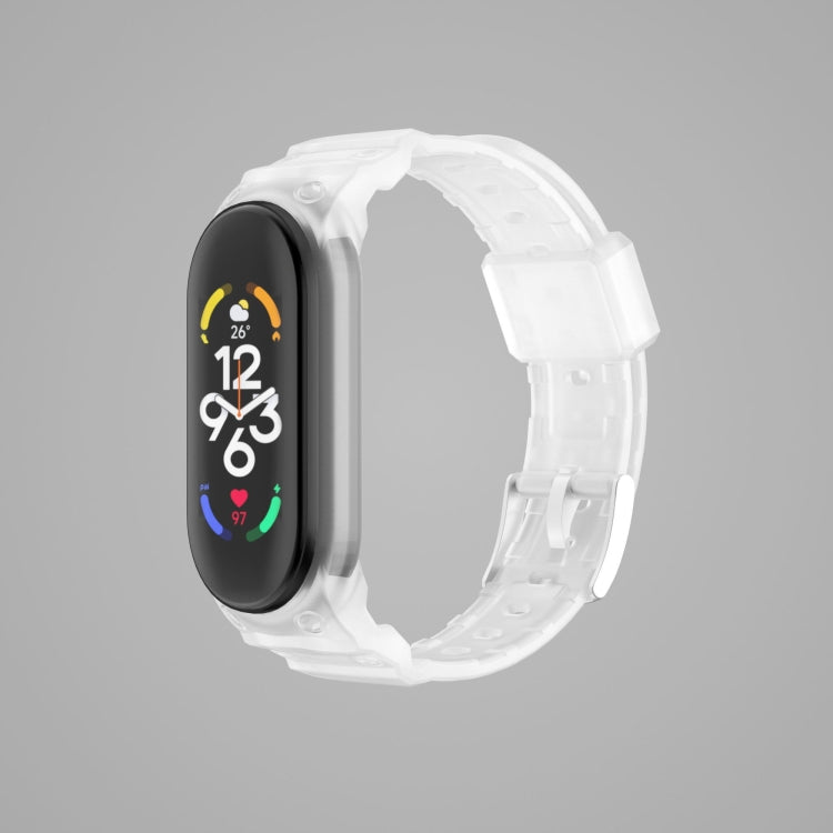 For Xiaomi Mi Band 7 / 6 / 5 Integrated TPU Watch Band