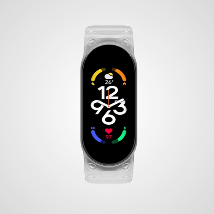 For Xiaomi Mi Band 7 / 6 / 5 Integrated TPU Watch Band