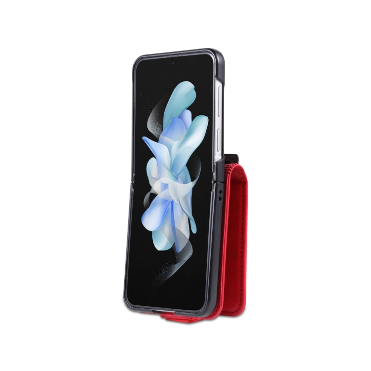 For Samsung Galaxy Z Flip7 FE / Flip6 AZNS Magnetic Calf Texture Flip Leather Phone Case