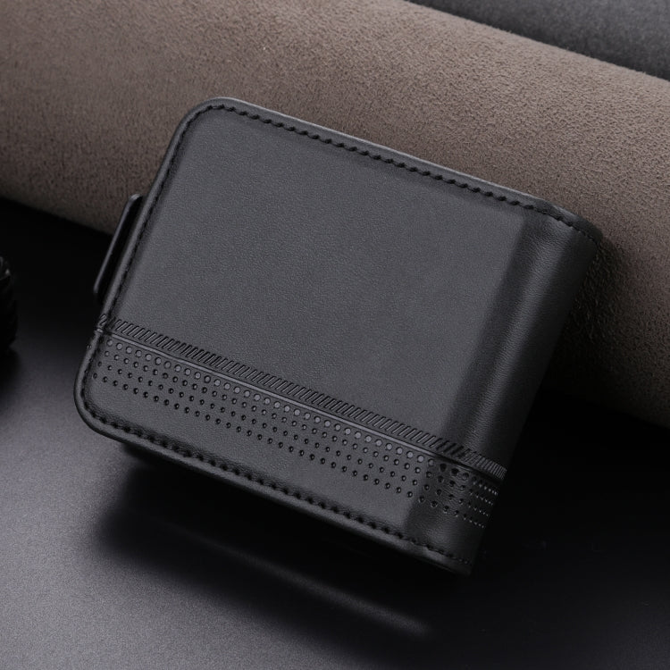 For Samsung Galaxy Z Flip7 FE / Flip6 AZNS Magnetic Calf Texture Flip Leather Phone Case