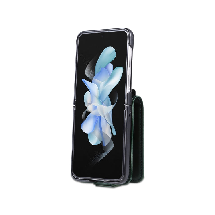 For Samsung Galaxy Z Flip7 FE / Flip6 AZNS Magnetic Calf Texture Flip Leather Phone Case