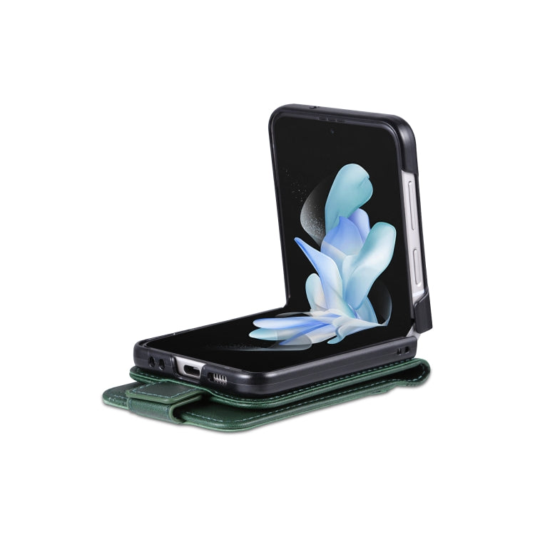 For Samsung Galaxy Z Flip7 FE / Flip6 AZNS Magnetic Calf Texture Flip Leather Phone Case