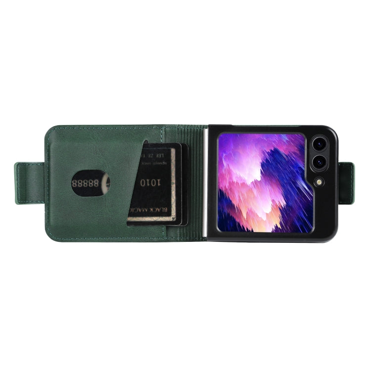 For Samsung Galaxy Z Flip7 FE / Flip6 AZNS Magnetic Calf Texture Flip Leather Phone Case