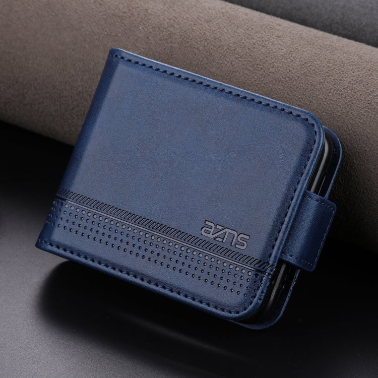 For Samsung Galaxy Z Flip7 FE / Flip6 AZNS Magnetic Calf Texture Flip Leather Phone Case