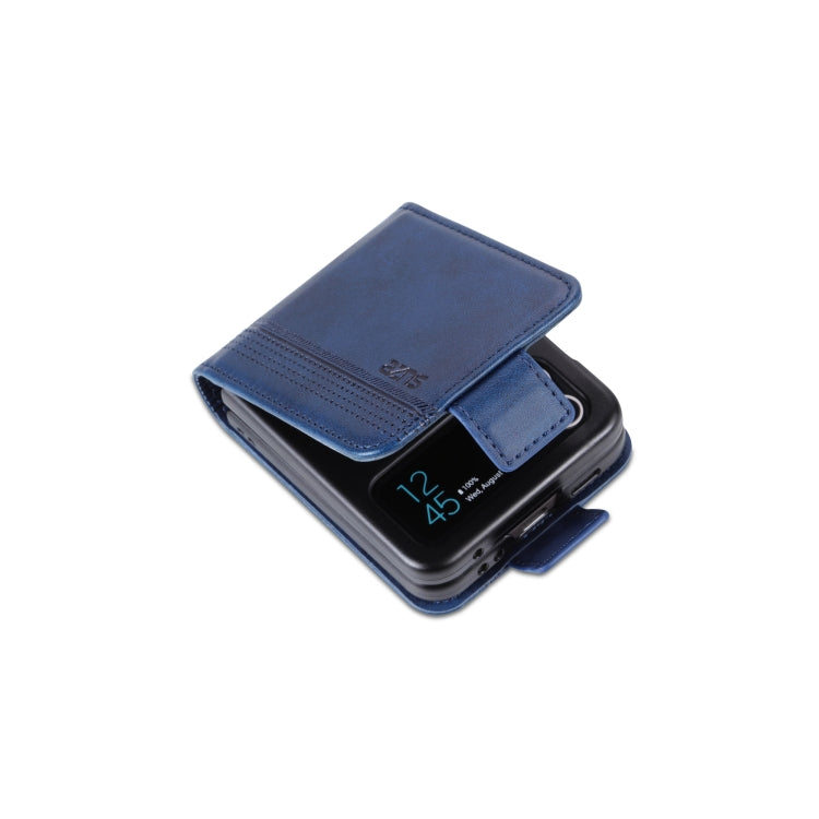 For Samsung Galaxy Z Flip7 FE / Flip6 AZNS Magnetic Calf Texture Flip Leather Phone Case