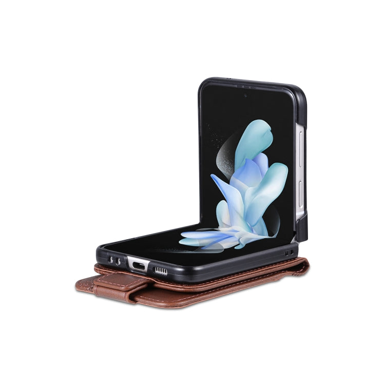 For Samsung Galaxy Z Flip7 FE / Flip6 AZNS Magnetic Calf Texture Flip Leather Phone Case