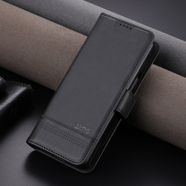 For Samsung Galaxy Z Fold6 5G AZNS Magnetic Calf Texture Flip Leather Phone Case