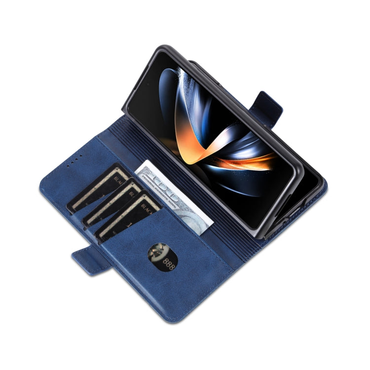 For Samsung Galaxy Z Fold6 5G AZNS Magnetic Calf Texture Flip Leather Phone Case