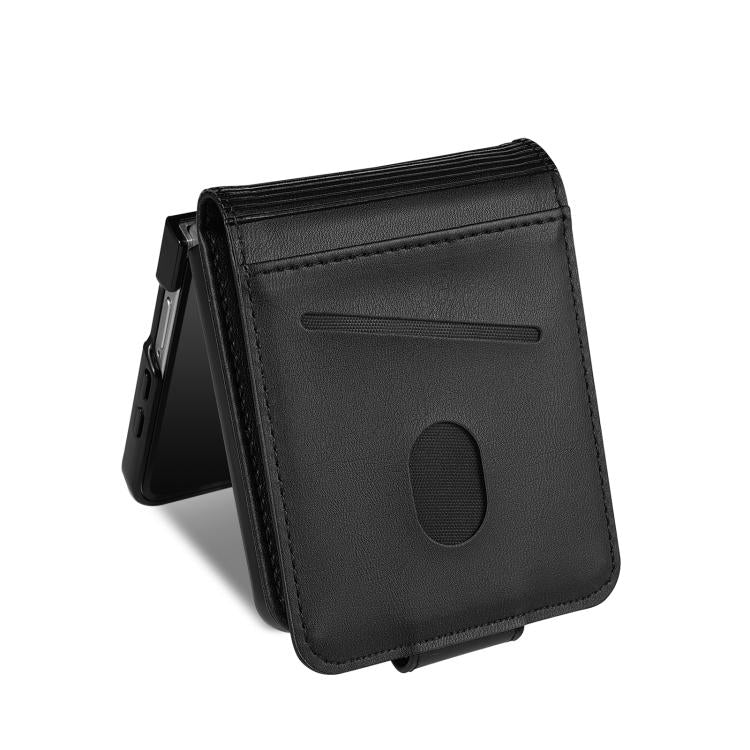 For Samsung Galaxy Z Flip7 5G AZNS Magnetic Calf Texture Flip Leather Phone Case