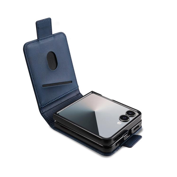 For Samsung Galaxy Z Flip7 5G AZNS Magnetic Calf Texture Flip Leather Phone Case