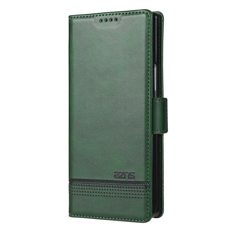For Samsung Galaxy Z Fold7 5G AZNS Magnetic Calf Texture Flip Leather Phone Case