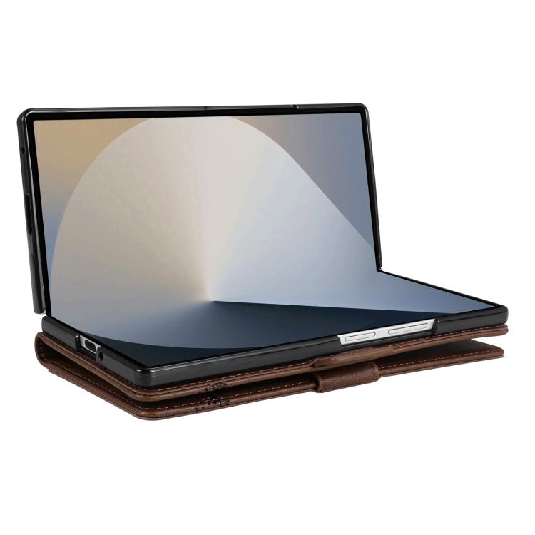 For Samsung Galaxy Z Fold7 5G AZNS Magnetic Calf Texture Flip Leather Phone Case