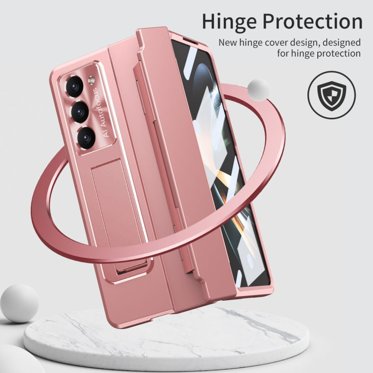 For Samsung Galaxy Z Fold5 5G Integrated Folding Hinge Phone Case with Stylus