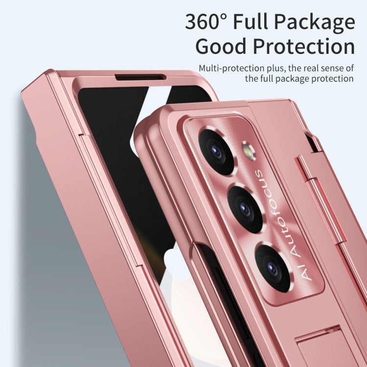 For Samsung Galaxy Z Fold5 5G Integrated Folding Hinge Phone Case with Stylus