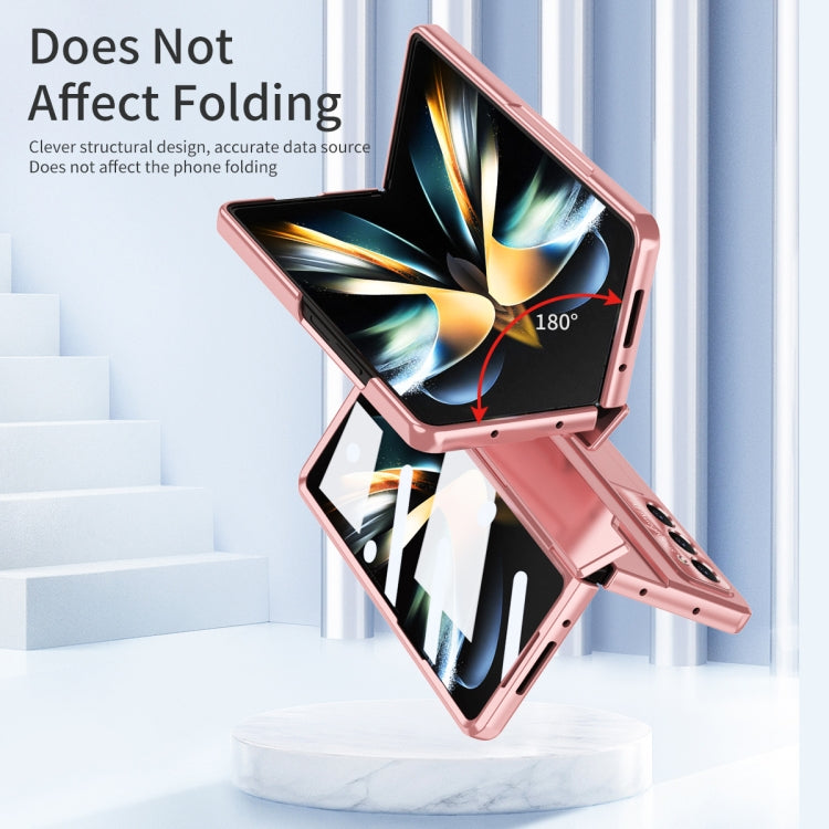 For Samsung Galaxy Z Fold5 5G Integrated Folding Hinge Phone Case with Stylus