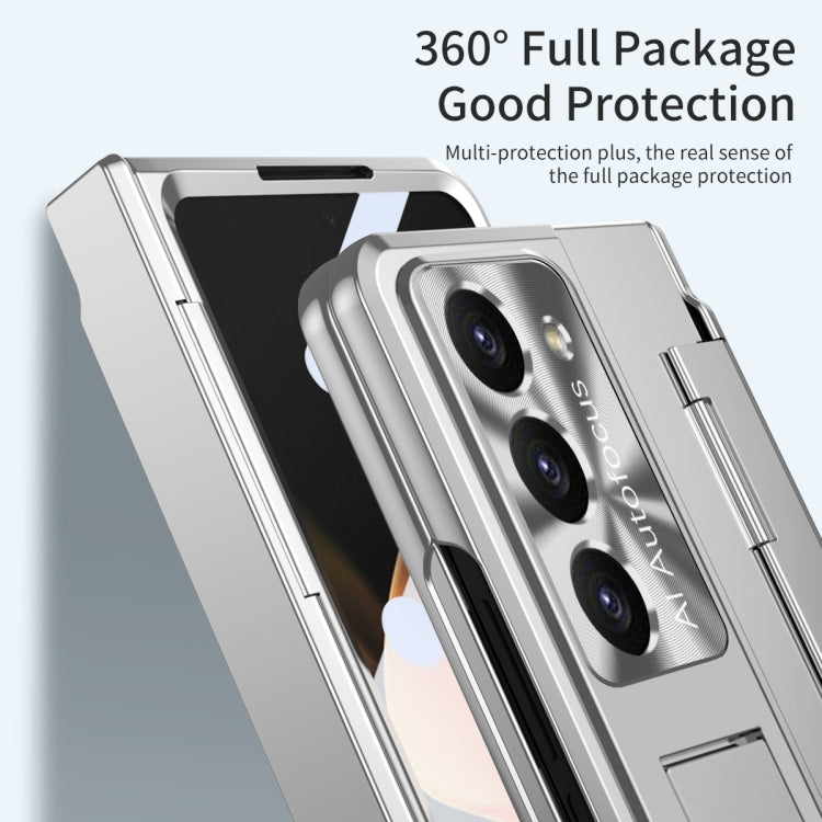 For Samsung Galaxy Z Fold5 5G Integrated Folding Hinge Phone Case with Stylus