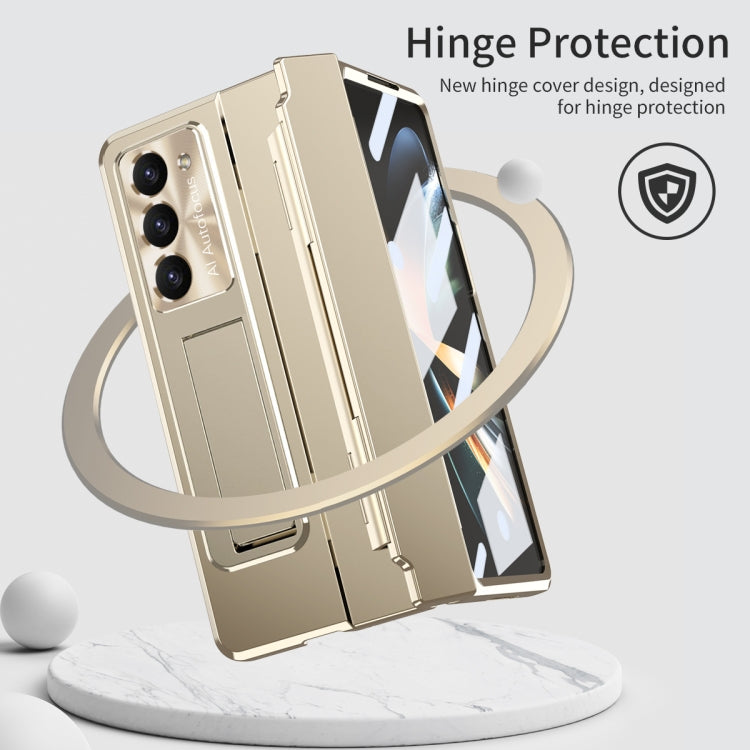 For Samsung Galaxy Z Fold5 5G Integrated Folding Hinge Phone Case with Stylus